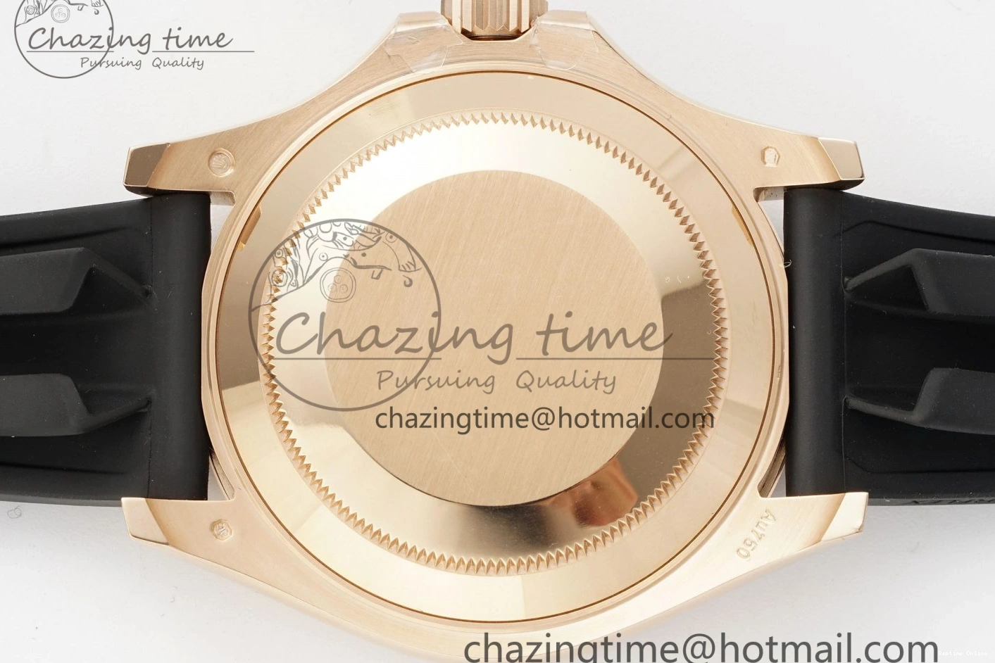 0124 Stretchable Yacht-Master 126655 C+F 1:1 Best Edition Black Ceramic Bezel on Oysterflex Rubber Strap VR 1955